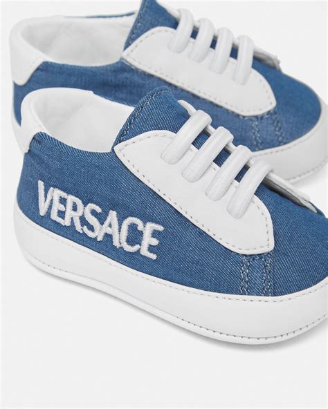 baby versace sneakers|versace newborn baby clothes.